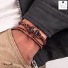 Bracelet PIG & HEN Navarch 6 Erable Orange Noir Taille : L (20cm)