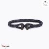 Bracelet PIG & HEN Icy Ike Bleu Marine - Gris Ardoise Noir Taille : M (18cm)