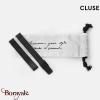 Bracelet Cluse Bracelet de montre interchangeable 12 mm Maille milanaise noire C