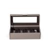Coffret boite 4 montres, Friederich 1923 serie Bond grain croisé 20115-3