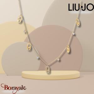 Collier Liu Jo Identity doré LJ1954