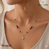 Collier AUSTRALE Pierre Lannier BJ22A0231 acier poli de couleur or