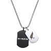 Collier All Blacks bijoux Homme acier 682351