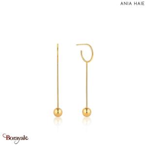 Out of this World, Boucles d'oreilles Argent plaqué Or 14 carats ANIA-HAIE E001-