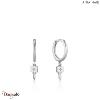 Under Lock & Key, Boucles d'oreilles Argent plaqué rhodium  ANIA-HAIE E032-04H