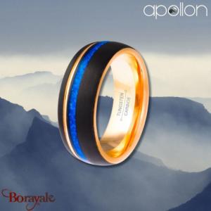 Bague large 3 couleurs, Collection: Homme APOLLON Taille 62