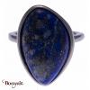 Bague Yola Nature Galet Acier poli IG-141-60