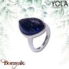 Bague Yola Nature Galet Acier poli IG-141-60