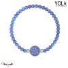 Bracelet lapis Lazuli, Collection: Nature et élégance YOLA