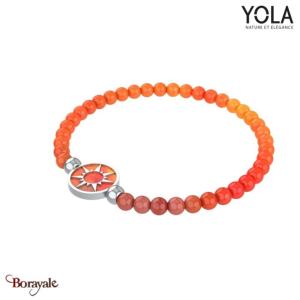 Bracelet Cornaline, Collection: Nature et élégance YOLA