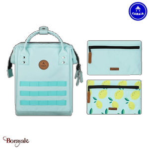 Sac à dos Cabaïa Adventurer + 2 poches, Rio De Janeiro, Mini en Nylon 900D
