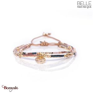 Bracelet -Belle mais pas que- collection Mexican Pink B-1532-MEXI
