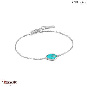 Turning Tide, Bracelet Argent plaqué rhodium  ANIA-HAIE B027-01H