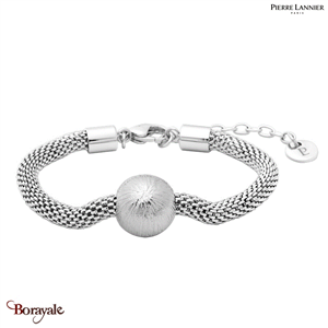 Bracelet Pierre Lannier Nova acier argenté sans nickel BJ08A1101