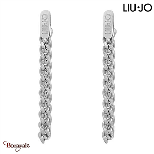 Boucles d'oreiles Liu Jo femme, Collection : Chains Argenté LJ1807