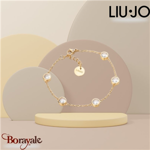 Bracelet Liu Jo femme, Collection : Essential Doré LJ2133