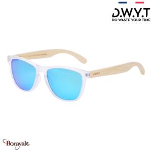 Lunette de soleil Bambou naturel, Collection: Limbo DWYT Transparent