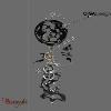 Montre Ciga Design Full Hollow black homme Z011-BLBL-W13
