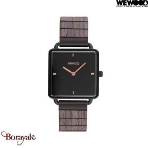 Montre en bois WEWOOD LEIA Black 70374-300