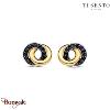 Boucles d'oreilles TI Sento Dôme femme 7784BY