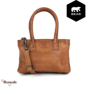Sac à main mini BEAR Callisto-pelle Cognac CP2170COG