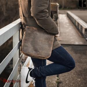 Sac bandoulière Kaszer collection Nevada en cuir de vachette 20844-C6