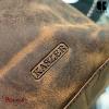 Sac cabas A4 KASZER collection Kansas marron naturel foncé 20057-C6