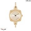 Montre Tacs Image Turn Table, collection passe temps Femme Doré champagne
