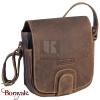 Sacoche kaszer collection Wyoming en cuir de vachette pleine fleur brut 20601-C6