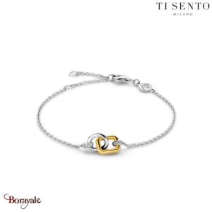 Bracelet TI Sento Collection : Milano Argent plaqué Or 23019ZY