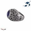 Bague Carbo Compagnie Malte bleu acier DB1528-62