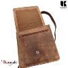 Besace Gibecière KASZER collection Kansas marron naturel foncé 20059-C6