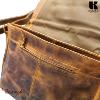 Besace Gibecière KASZER collection Wyoming marron naturel 20307-C6