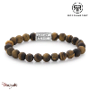 Bracelet Rebel & Rose Collection : Matt Tiger Lily  Taille M RR-80023-S-M
