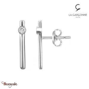 Boucles d'oreilles La Garçonne Diamant Episode Indélébile argent 20400010