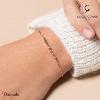 Bracelet La Garçonne Diamant Etats d'âme doré champagne 26300010