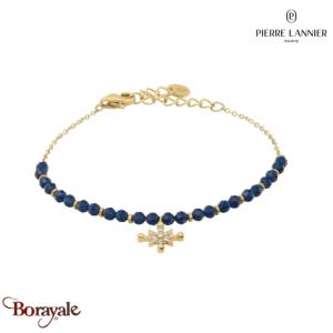 Bracelet ANTHAREA Pierre Lannier BJ25A5261 acier poli de couleur or