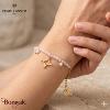 Bracelet TESSERA Pierre Lannier BJ27A1219 acier poli de couleur or