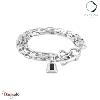 Bracelet Ciclon 1998 Très chic métal plaqué argent 925° CI231107-01-0