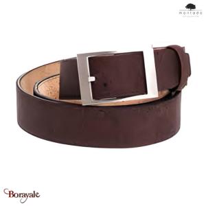 Ceinture MONTADO en liège naturel, made in Portugal Homme 3600364N-105