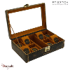 Coffret Friederich23 Ligne : 8 montres série cubain, marron