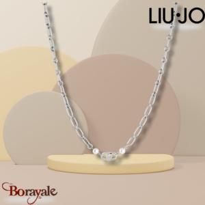 Collier Liu Jo femme, Collection : Pearls Argenté LJ1731