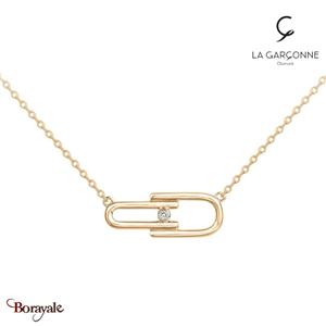 Collier, La Garçonne Diamant Femme, collection Délicate entrevue