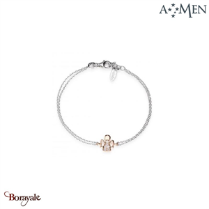 Bracelet Amen Bijoux Petit ange Argent 925° rhodié de haute qualité