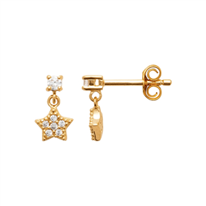 Boucles d'oreilles Plaqué Or fin Borayale Collection : Essentiel