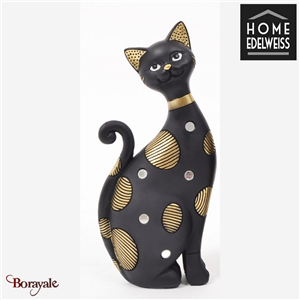Chat Assis Home Edelweiss collection : Loona 22,5 cm