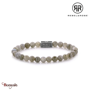 Bracelet Rebel & Rose 6 mm Labradorite