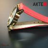 Montre AKTEO Amour dentelle tulipes art déco ronde EAm01H