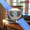 Montre AKTEO Art - Musique Microsillon 38 mm argent ronde AMu51