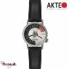 Montre AKTEO Sport Moto course 42 mm argent ronde SMe02